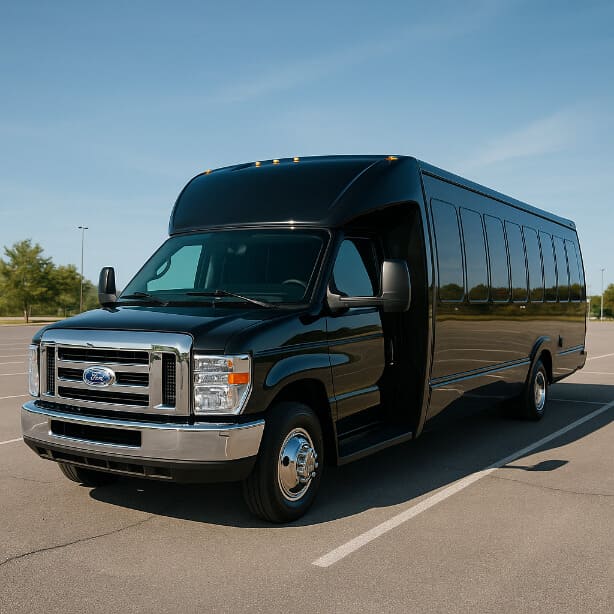 Charter Bus Rental Bridgeport 18 Passenger Minibus