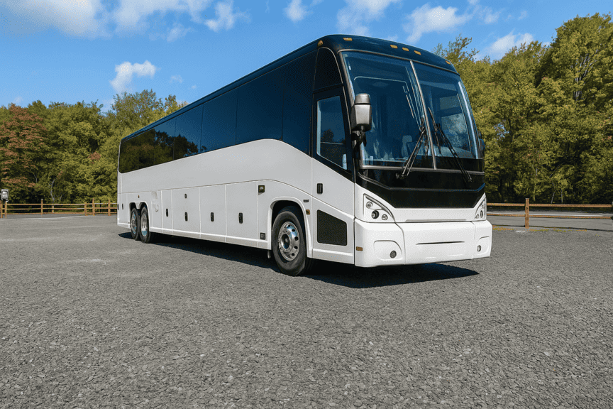 picture of Charter Bus Rental Bridgeport coach bus